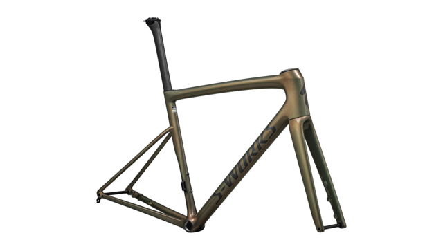 S-Works Tarmac SL8 Frameset 56cm Gloss Cypress/Magenta To Gold Pearl 