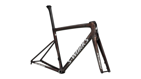 S-Works Tarmac SL8 Frameset Gloss Carbon/Red To Gold Blurred Speckle