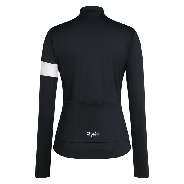 Rapha Women's Core Thermal Long Sleeve Jersey - Black M 