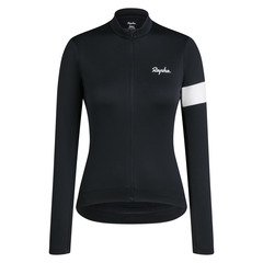 Rapha Women&#39;s Core Thermal Long Sleeve Jersey - Black M