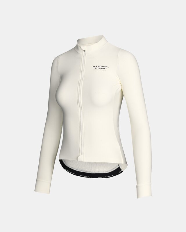Pas Normal Studios Women's Mechanism Long Sleeve Jersey Off White - M 