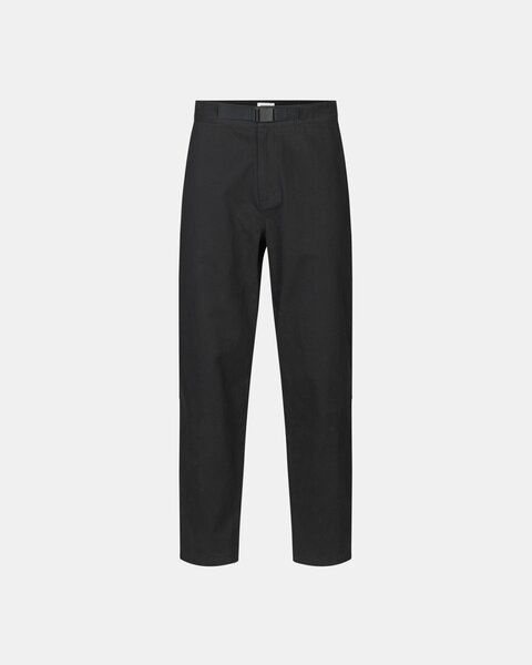 Pas Normal Studios Off-Race Cotton Twill Pants - Black