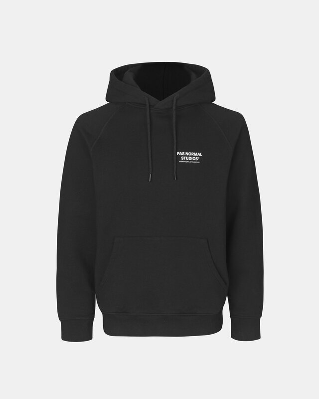 Pas Normal Studios Off-Race Hoodie S PNS Logo - Black 