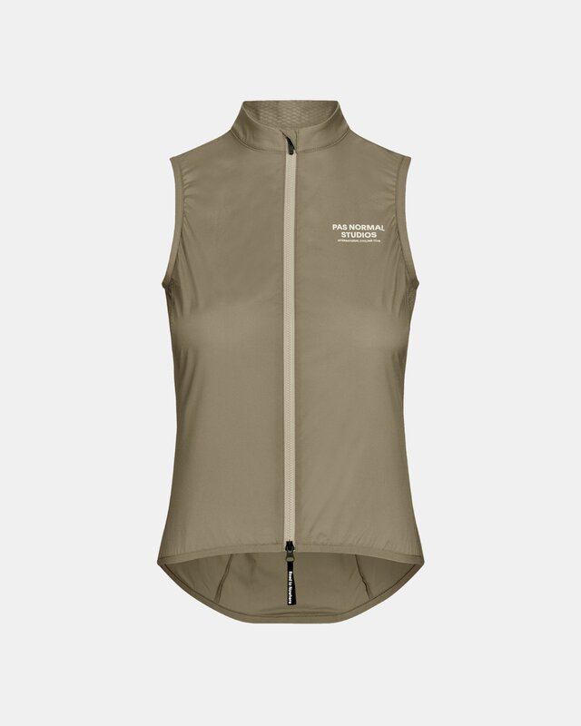 Pas Normal Studios Women&#39;s Mechanism Stow Away Gilet Beige