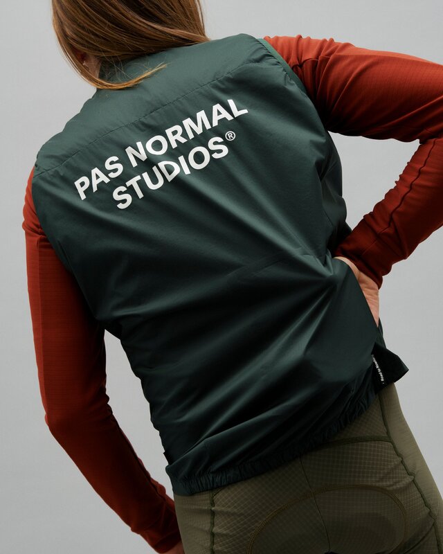 Pas Normal Studios Essential Insulated Gilet - Petroleum