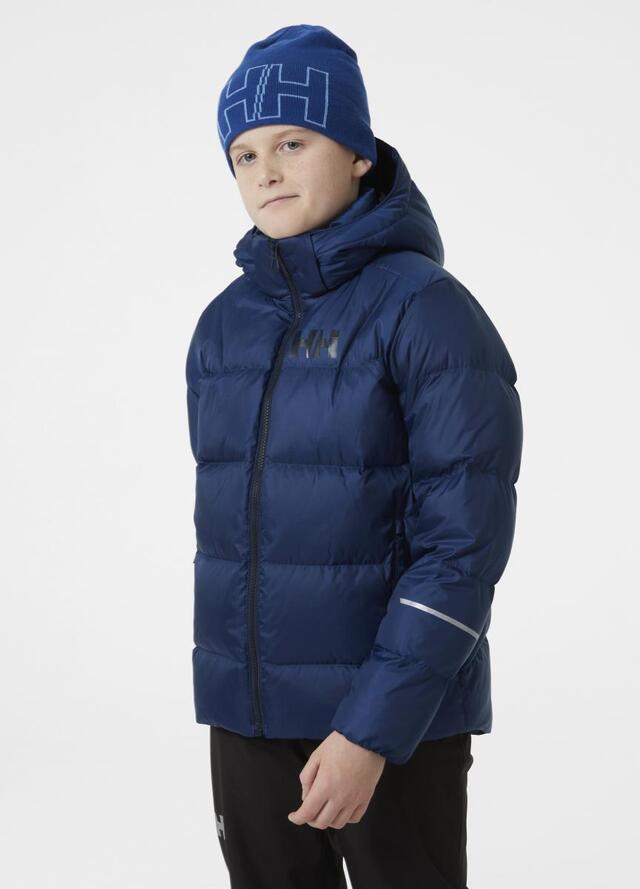 Helly Hansen Jr Isfjord Down Jacket 10 Jr - Ocean 