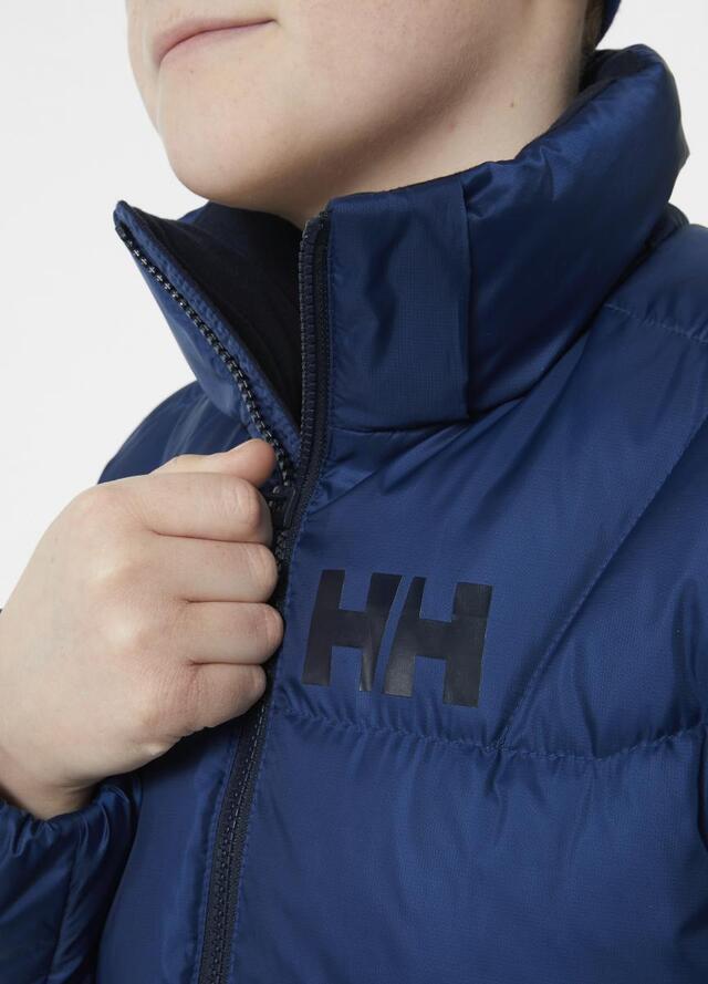 Helly Hansen Jr Isfjord Down Jacket 10 Jr - Ocean 