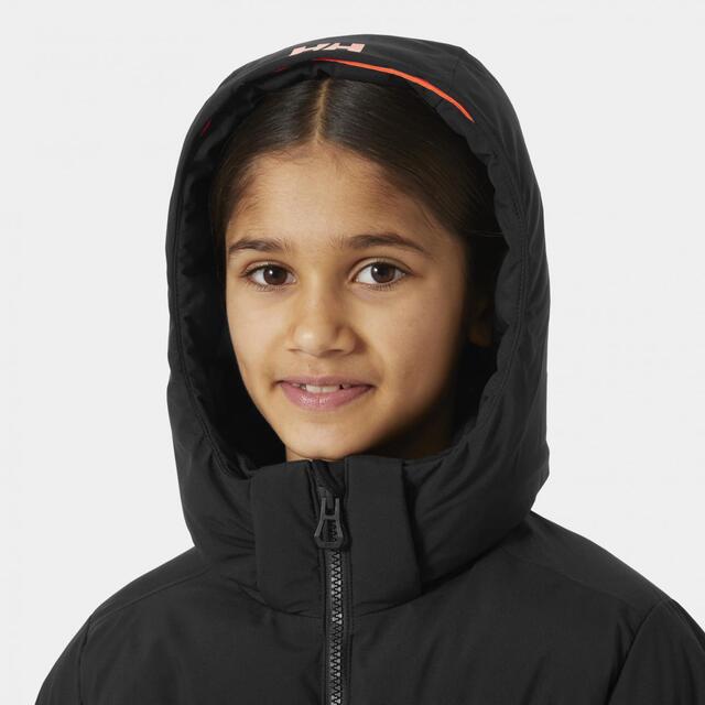 Helly Hansen Nora Short Puffy Jacket 12 Jr. - Black 