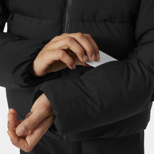 Helly Hansen Nora Short Puffy Jacket 12 Jr. - Black 