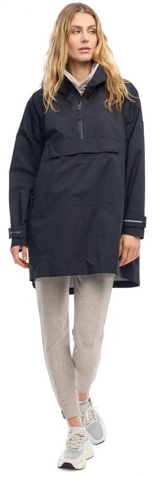 Twentyfour Mode 3l Poncho S/M Dame - Sort 