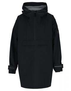 Twentyfour Mode 3l Poncho S/M Dame - Sort