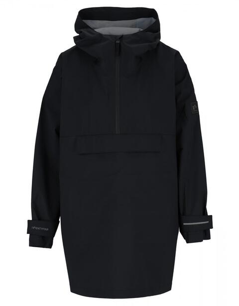 Twentyfour Mode 3l Poncho S/M Dame - Sort