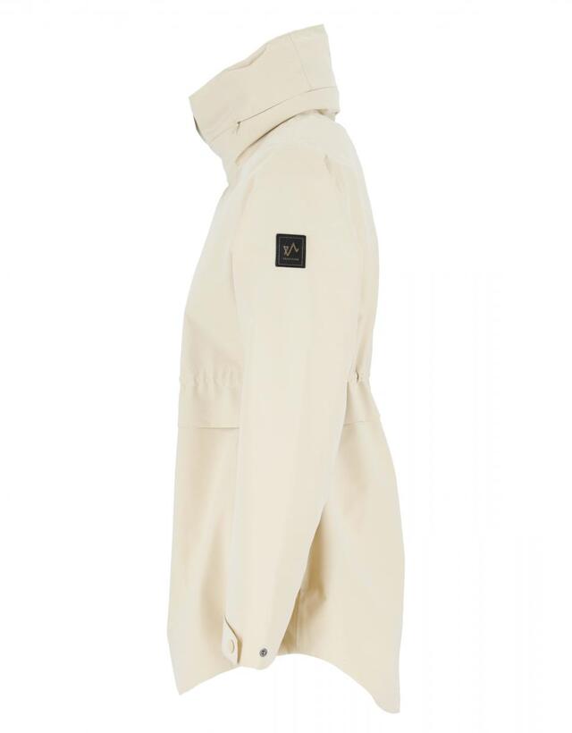 Twentyfour Mode 2l Skalljakke 42 Dame - Gråhvit 