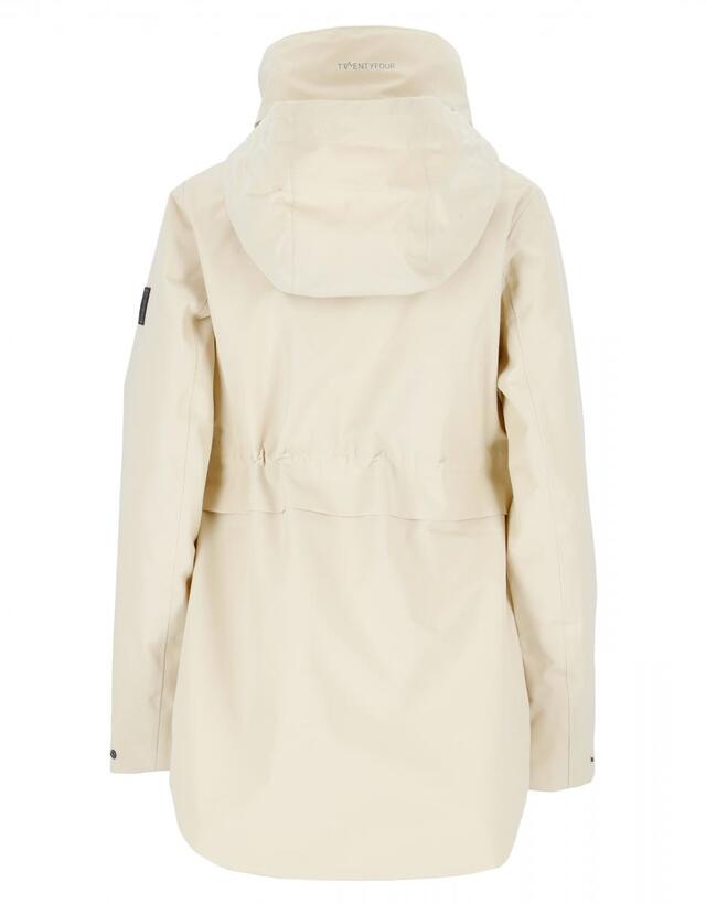 Twentyfour Mode 2l Skalljakke 42 Dame - Gråhvit 