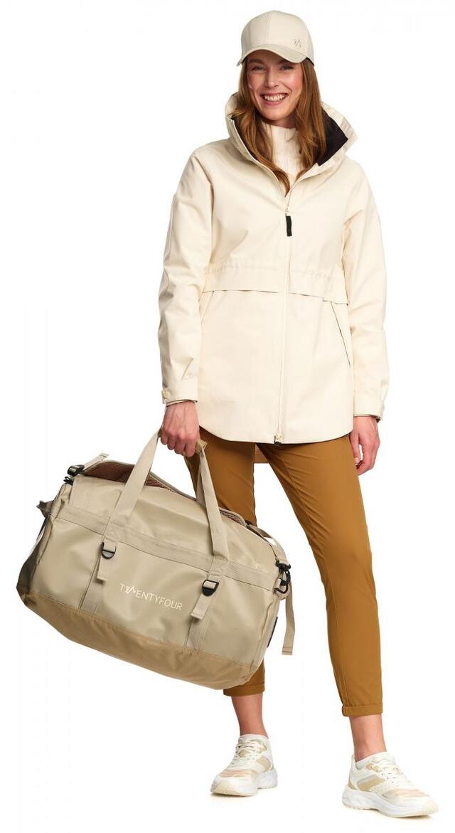 Twentyfour Mode 2l Skalljakke 42 Dame - Gråhvit 