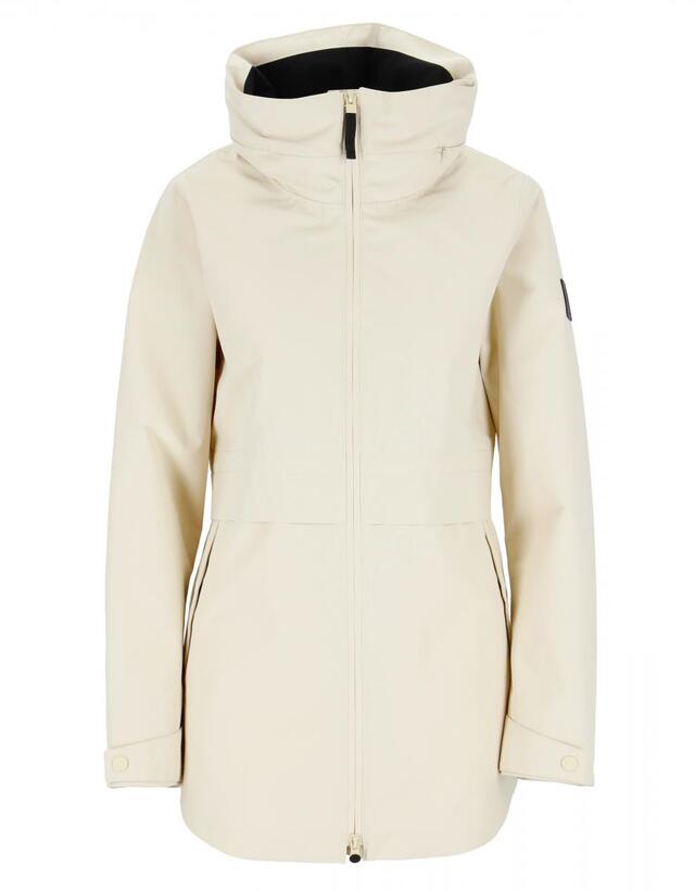 Twentyfour Mode 2l Skalljakke Dame - Gråhvit