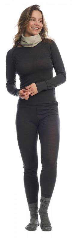 Twentyfour Finse Ullundertøy Sett 46 Dame - Sort