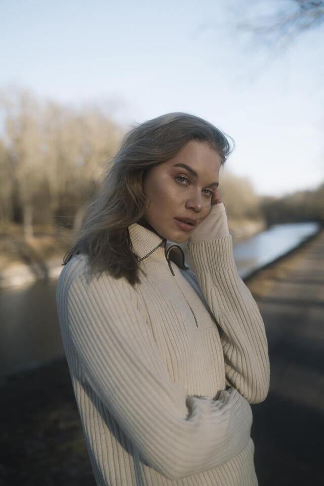 Twentyfour Mode Iris Hz Genser 44 Dame - Hvit 