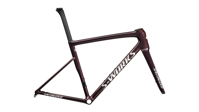 S-Works Tarmac SL8 Frameset 44cm Red to Black Pearl/Metallic White Silver 