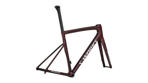 S-Works Tarmac SL8 Frameset Red to Black Pearl/Metallic White Silver
