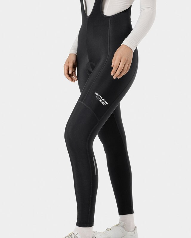 Pas Normal Studios Women&#39;s Essential Thermal Long Bib - Black