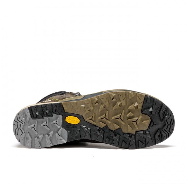 Asolo Falcon EVO NBK GTX MM 44,5 Dark Brown/Lime 