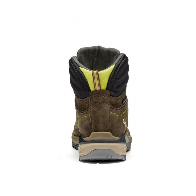 Asolo Falcon EVO NBK GTX MM 45 Dark Brown/Lime 