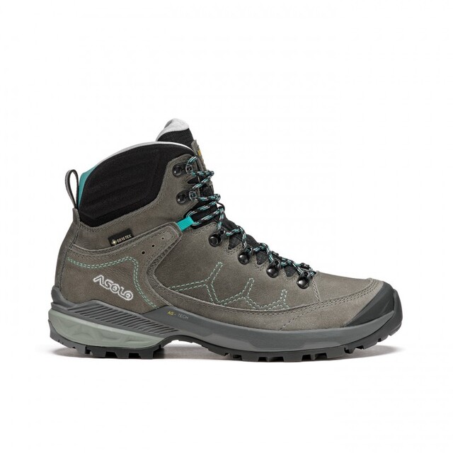 Asolo Falcon EVO NBK GTX ML 39 1/3 Graphite/Aqua Green 