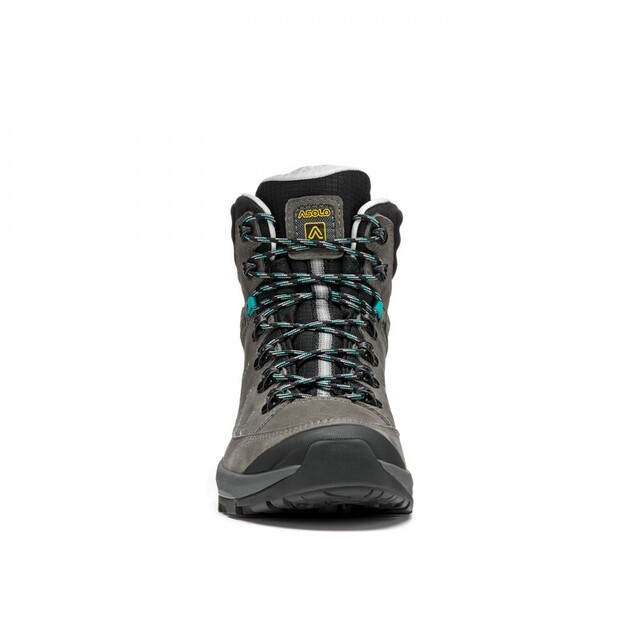 Asolo Falcon EVO NBK GTX ML 39 1/3 Graphite/Aqua Green 