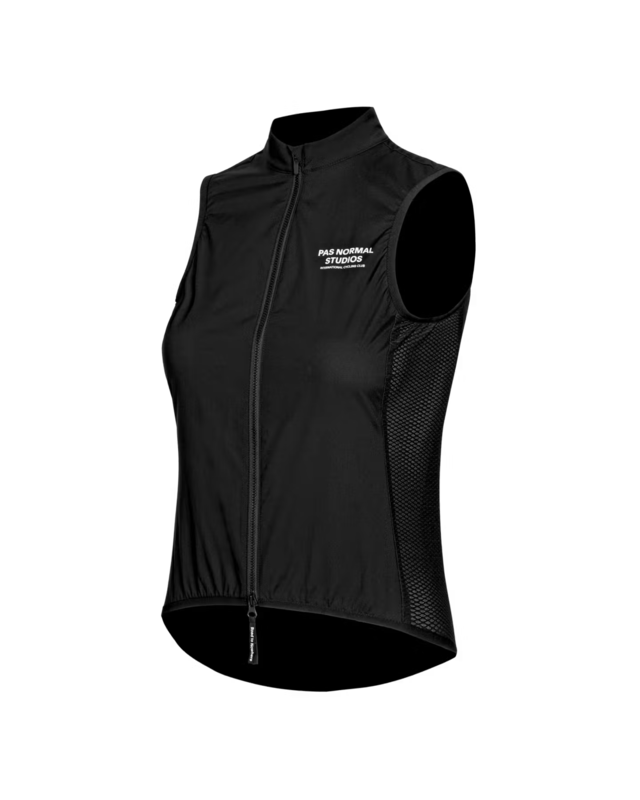 Pas Normal Studios Womens Mechanism Stow Away Gilet - Black