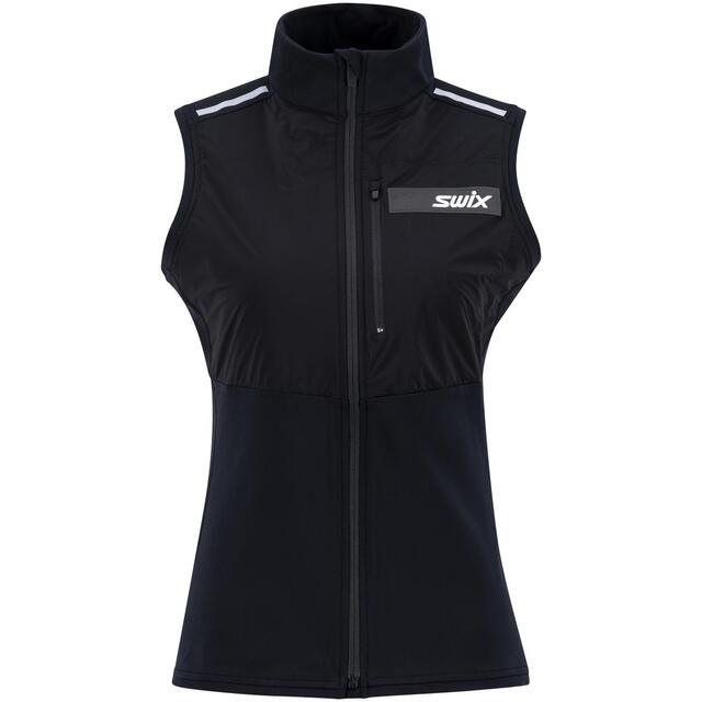 Focus Warm Vest Dame M Black 