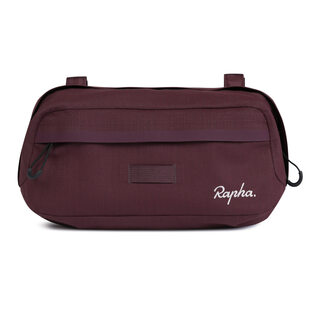 Rapha Explore Bar Bag Fudge / White Alyssum