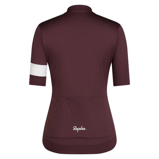 Rapha Core Women's Cycling Jersey S Farge/Brown/White 