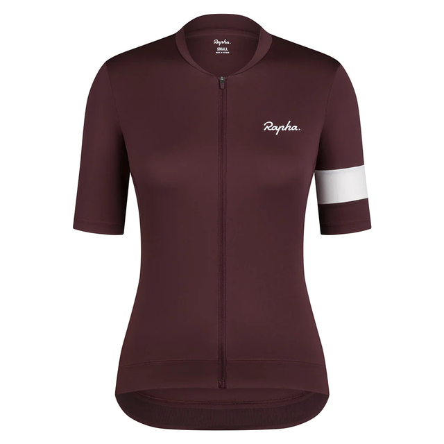 Rapha Core Women's Cycling Jersey S Farge/Brown/White 