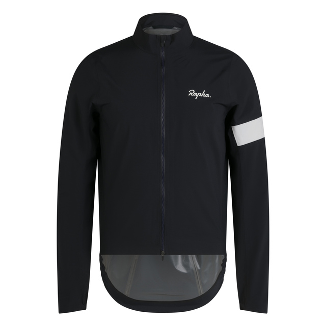 Rapha Men's Core Rain Jacket Black/White