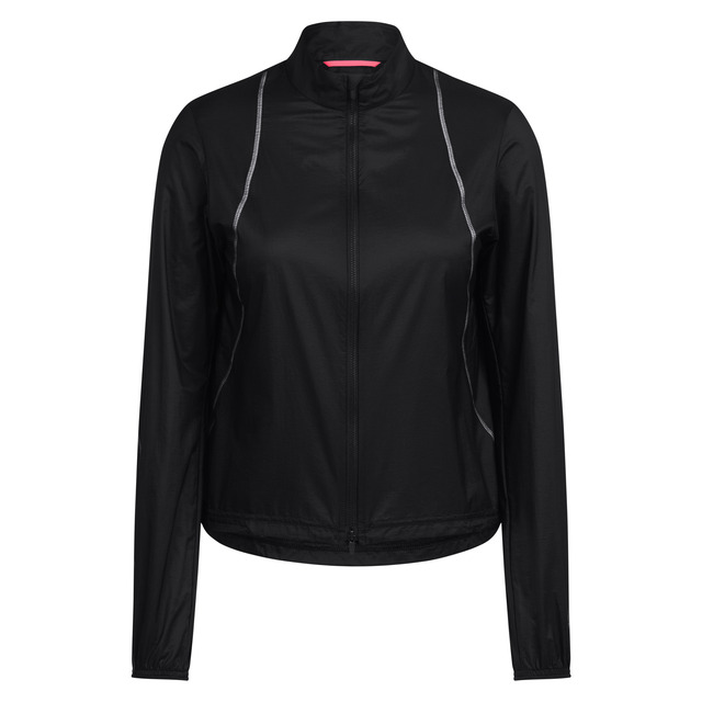 Rapha Women's Brevet Element Wind Jacket Black/Grey - S 