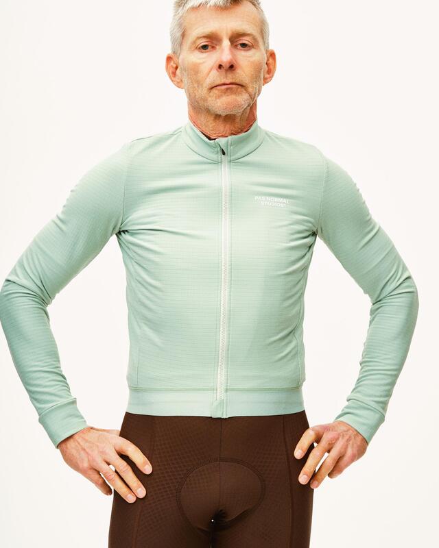 Pas Normal Studios Essential XS Long Sleeve Jersey Celeste 