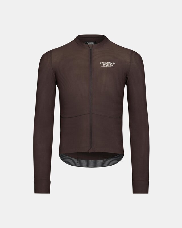 Pas Normal Studios Mechanism XS Pro Long Sleeve Jersey Light Brown 