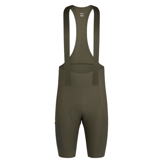 Rapha Men's Brevet Element Bib Shorts M Deep Depths / Kalamata 