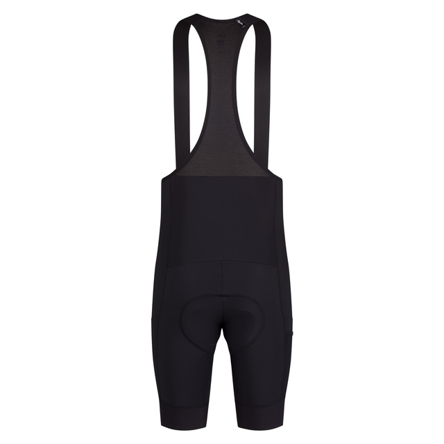 Rapha Men's Brevet Element Bib Shorts XS Black/Black 
