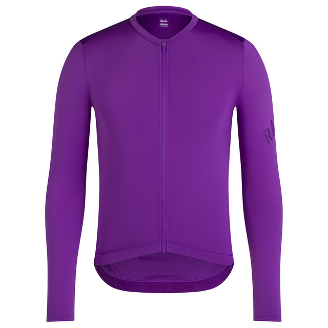 Rapha Pro Team Long Sleeve Lightweight Jersey - Royal Lilac / Pansy S 