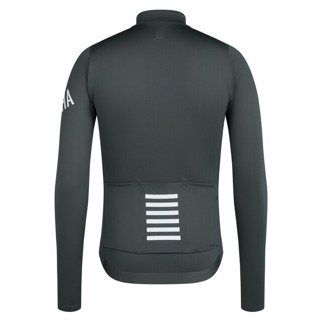 Rapha Pro Team Long Sleeve Midweight S Jersey - Urban Chic / White Alyssum 