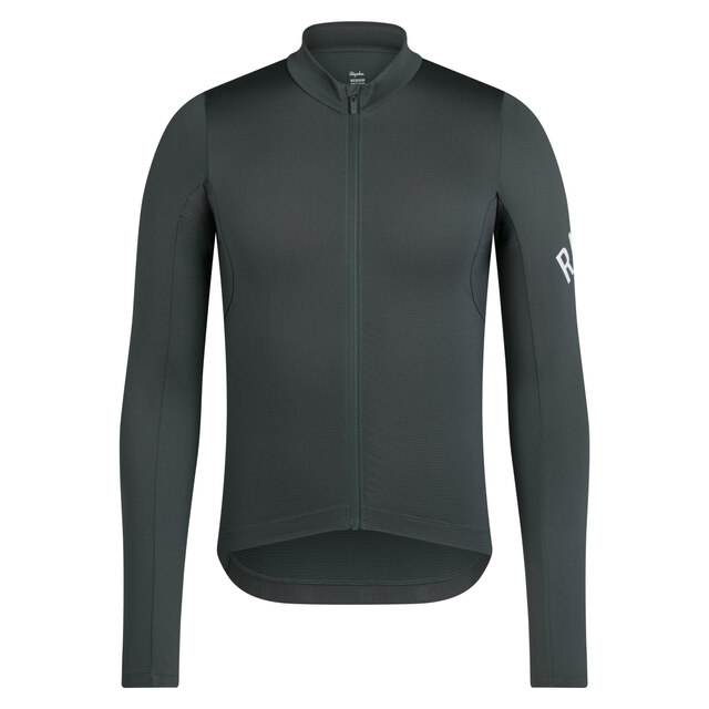 Rapha Pro Team Long Sleeve Midweight S Jersey - Urban Chic / White Alyssum 