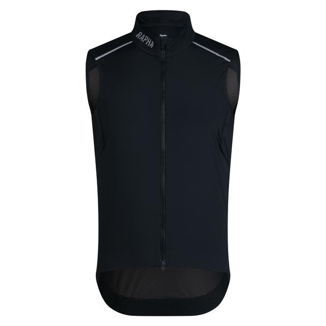 Rapha Men's Pro Team Gilet II XS Black/Silver 