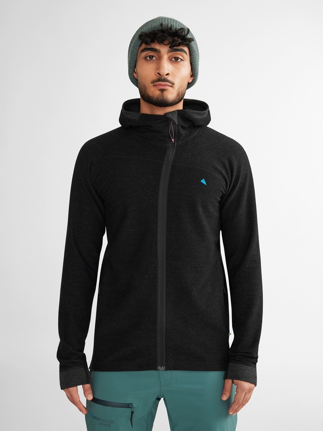 Klättermusen Hödur Hooded Zip M 999 Black - L 