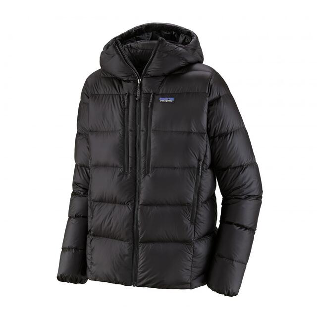 Patagonia M´S Fitz Roy Down Hoody L Herre - Svart 