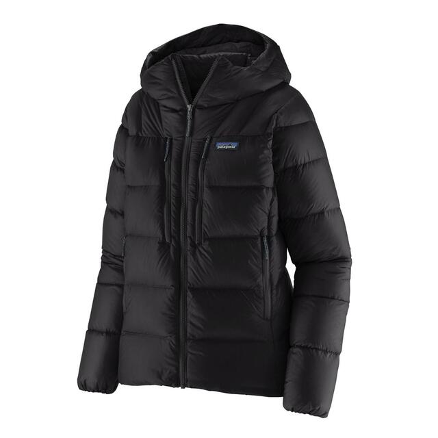 Patagonia W´S Fitz Roy Down Hoody Dame - Svart