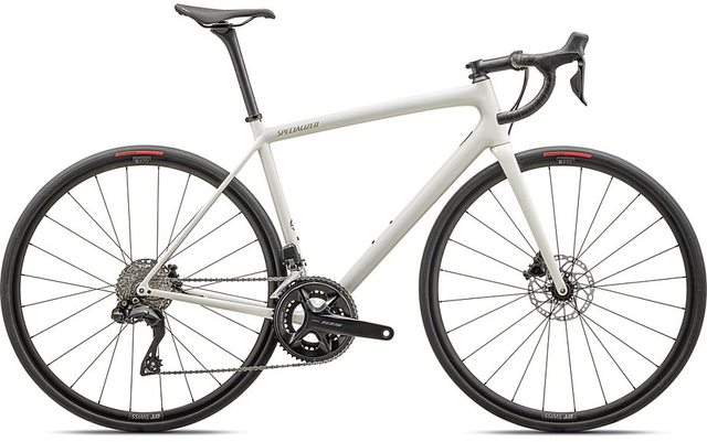 Specialized Aethos Comp Shimano 105 Di2 Gloss Dune White Metallic Spruce 56cm 