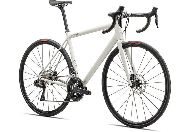 Specialized Aethos Comp Shimano 105 Di2 Gloss Dune White Metallic Spruce 56cm 