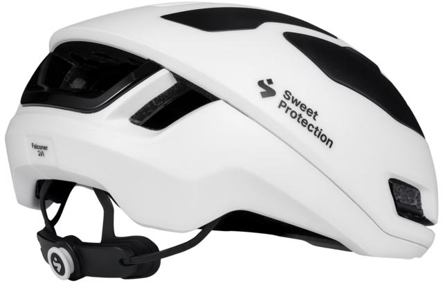 Sweet Protection Falconer Aero 2vi MIPS Sykkelhjelm - Satin White L/XL 